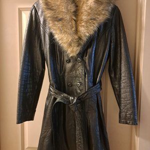 Wilson's Maxima Mid Hip Leather Coat